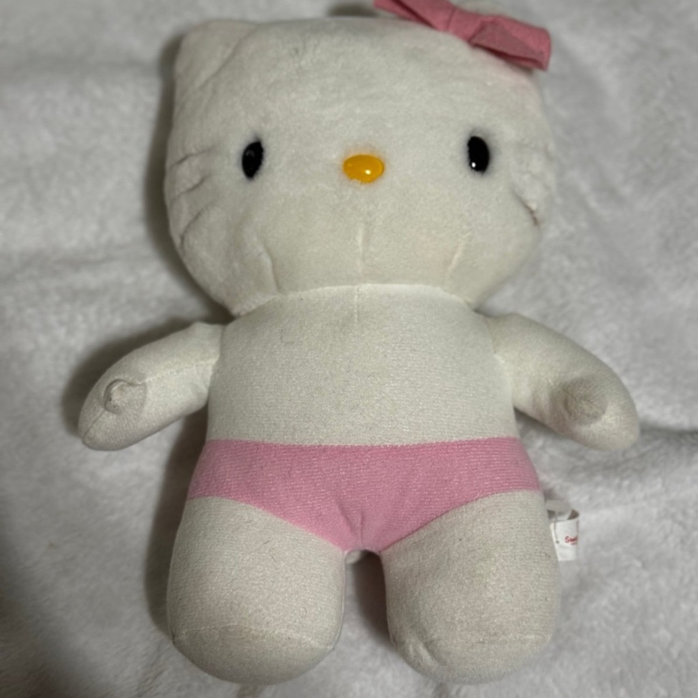 Sanrio Smiles Hello Kitty Angel Wings Plush Stuffed Vintage 1998